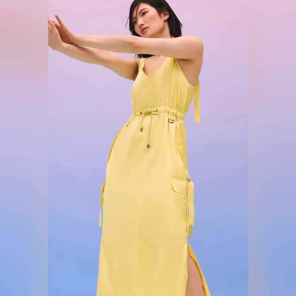 LOVE THE LABEL SLEEVELESS UTILITY DRESS